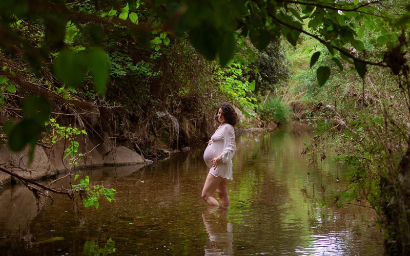 fotografía de embarazada