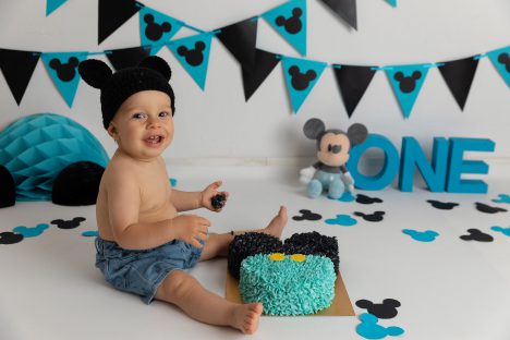 Fotografía de smash cake