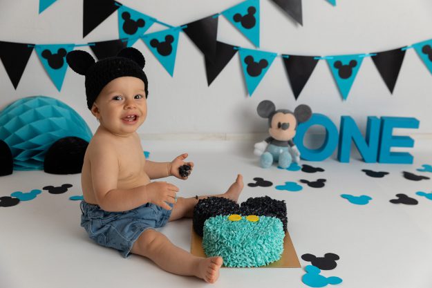 Fotografía de smash cake