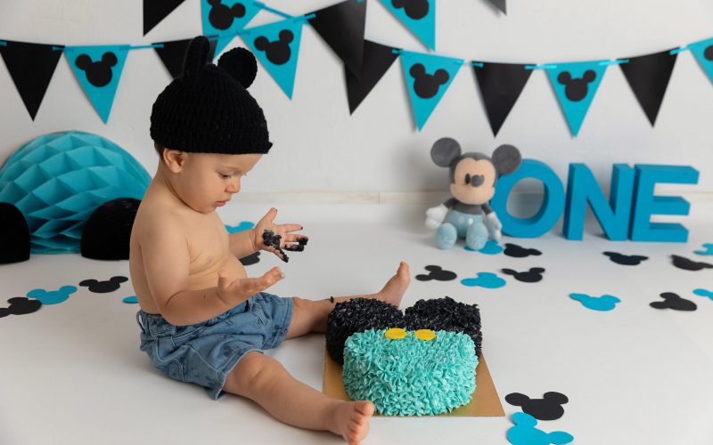 Fotografía de smash cake