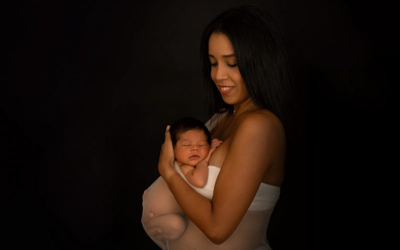 sesión embarazada + newborn